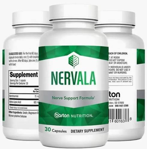 Nervala nerve health supplement introduction for reducing tingling, burning, and discomfort