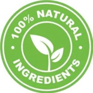 100% natural ingredient seal for Nervala nerve health supplement
